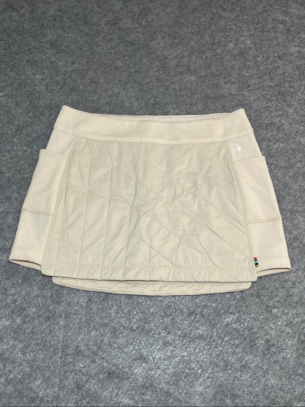 Smartwool Cream Quilted Active Skirt